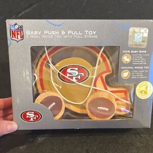 2 For $15! 49ers Baby Push And Pull Toy